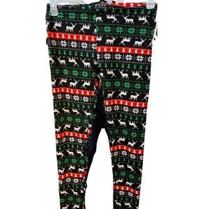 POOF NEW YORK CHRISTMAS LEGGINS NEW WITH TAGS SIZE S/M